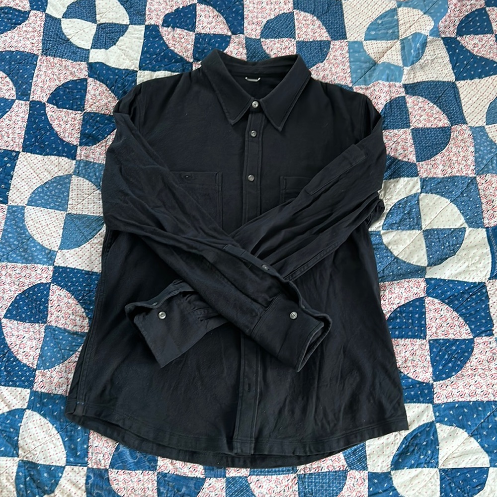 Kit and Ace Men’s cashmere button up